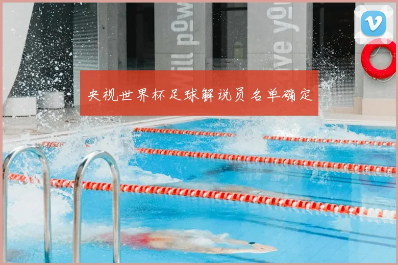央视世界杯足球解说员名单确定