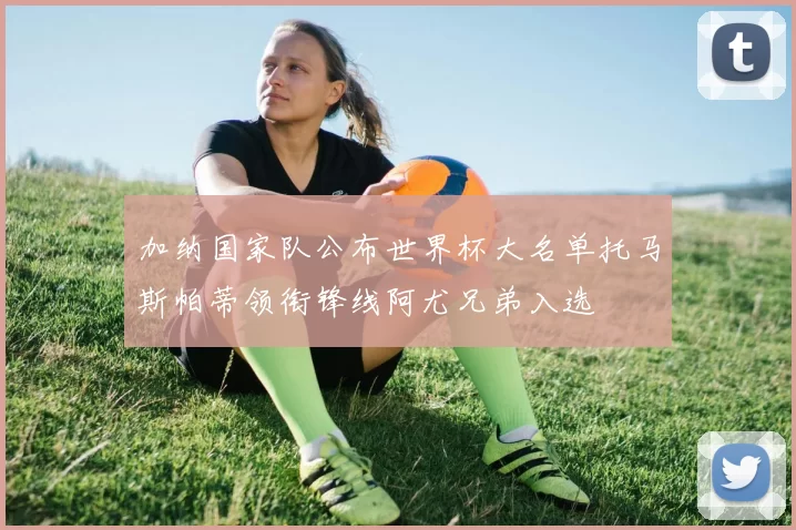 加纳国家队公布世界杯大名单托马斯帕蒂领衔锋线阿尤兄弟入选