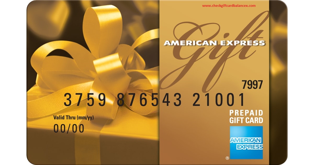 How To Check American Express Gift Card Balance