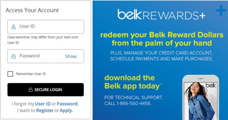 Belk Credit Card Sign In